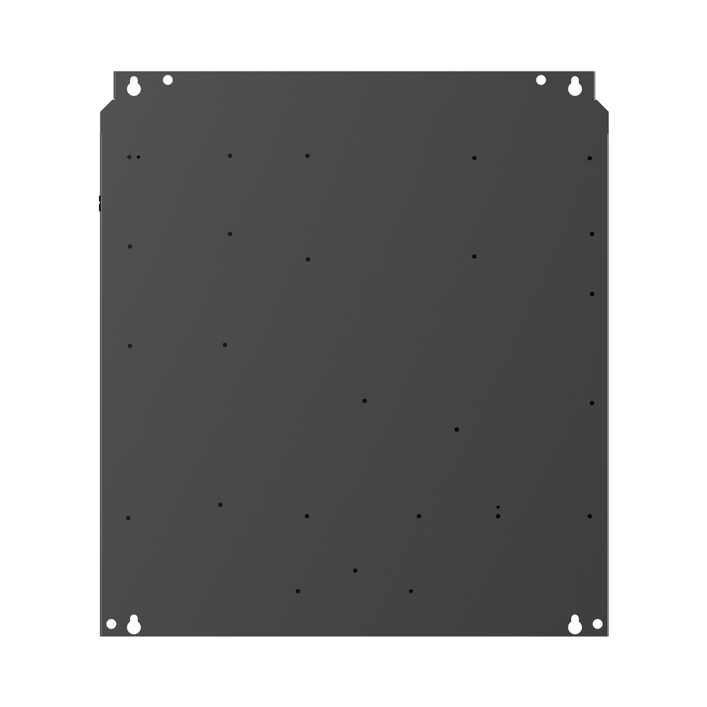 BLUETTI dark grey textured mounting plate with holes for wall mounting