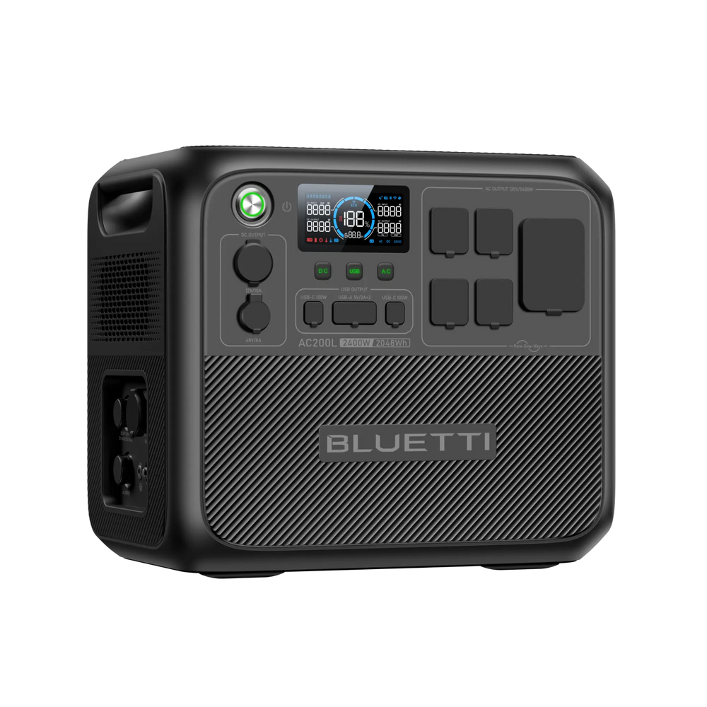 BLUETTI AC200L Portable Power Station | 2,400W,2,048Wh, Portable Power