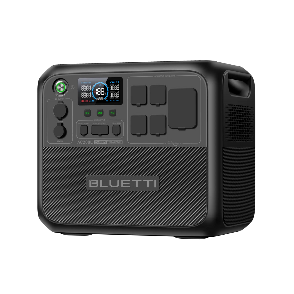 BLUETTI AC200L Portable Power Station | 2,400W,2,048Wh, Portable Power