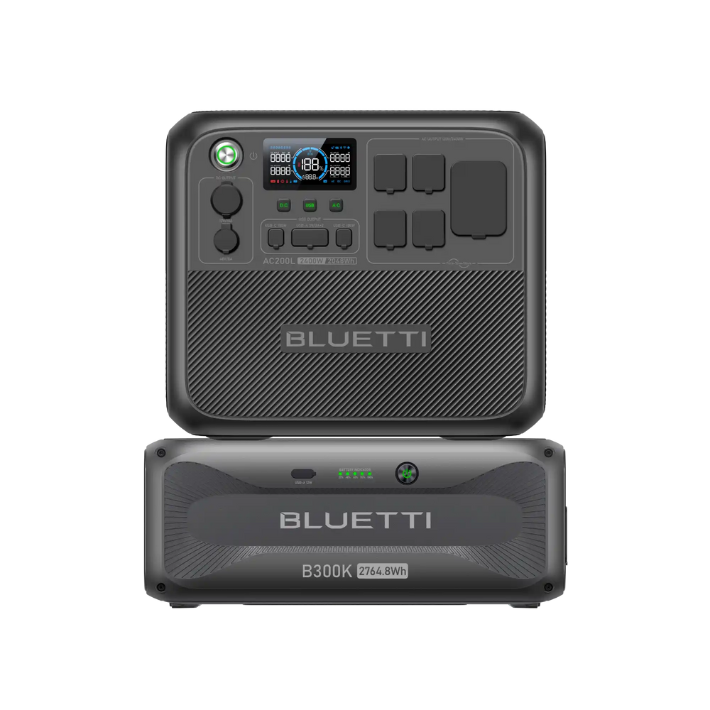 BLUETTI AC200L Portable Power Station | 2,400W,2,048Wh, Portable Power