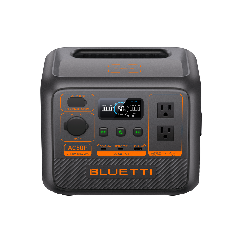 BLUETTI AC50P Portable Power Station | 700W 504Wh