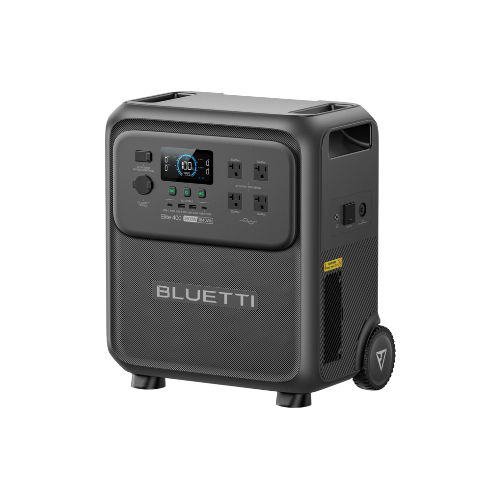 BLUETTI Elite 400 portable power station 2600W 3840Wh