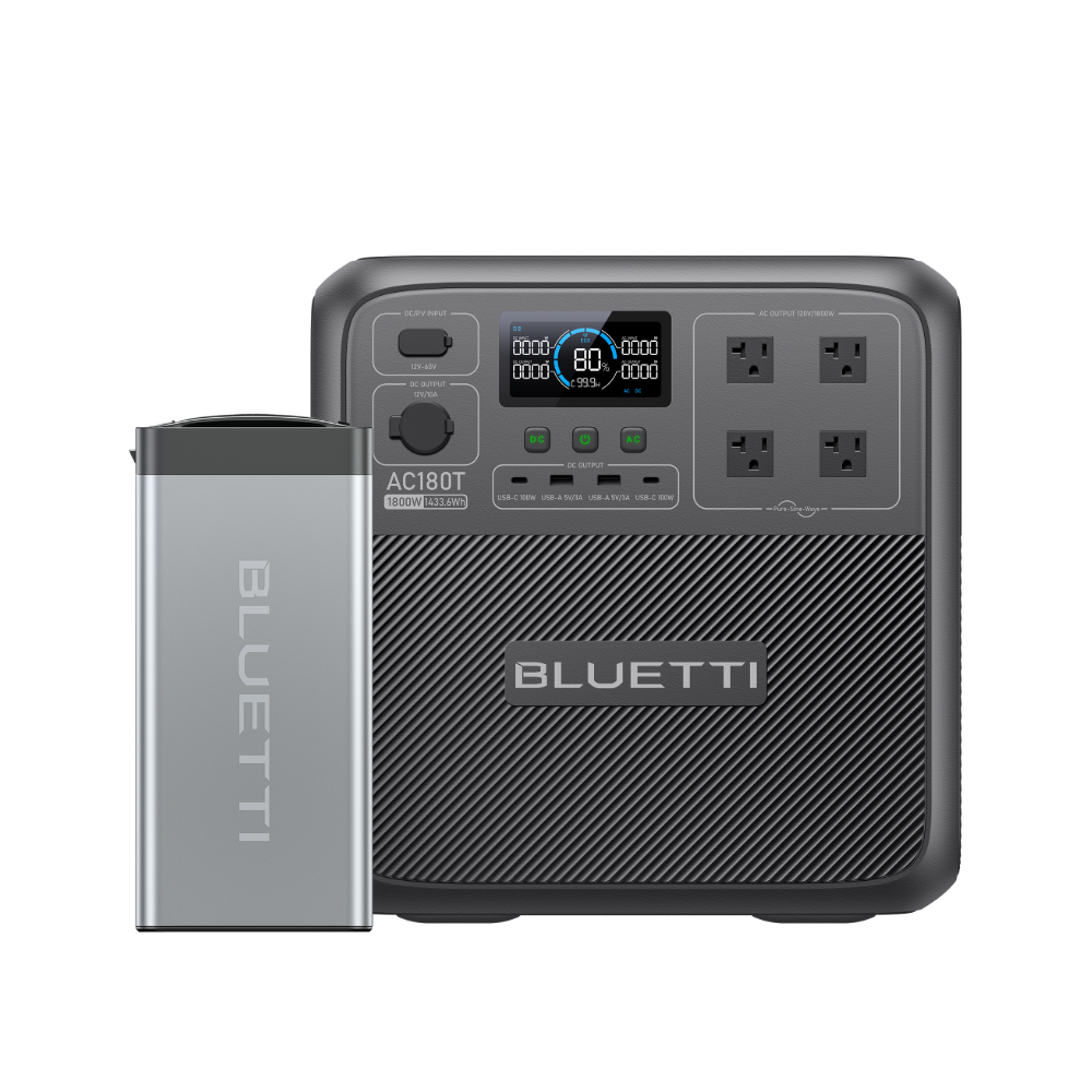 BLUETTI Pioneer MD (AC180T) Portable Power Station | 1,800W,1433Wh