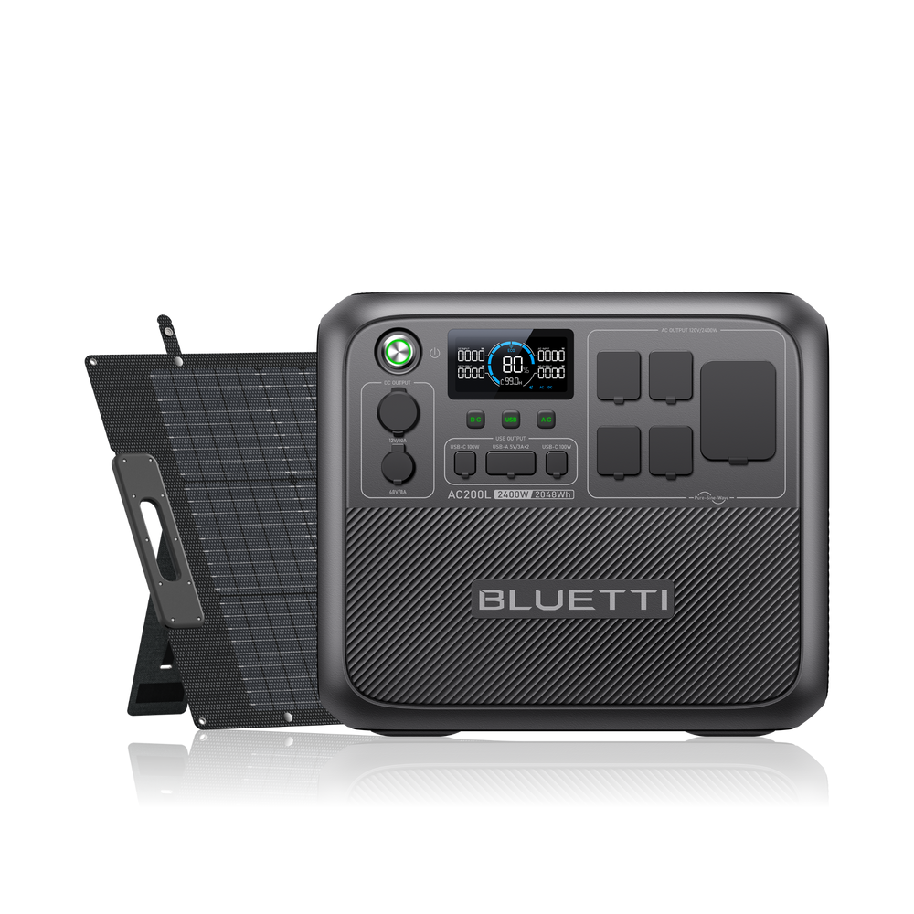 BLUETTI AC200L Portable Power Station | 2,400W,2,048Wh, Portable Power