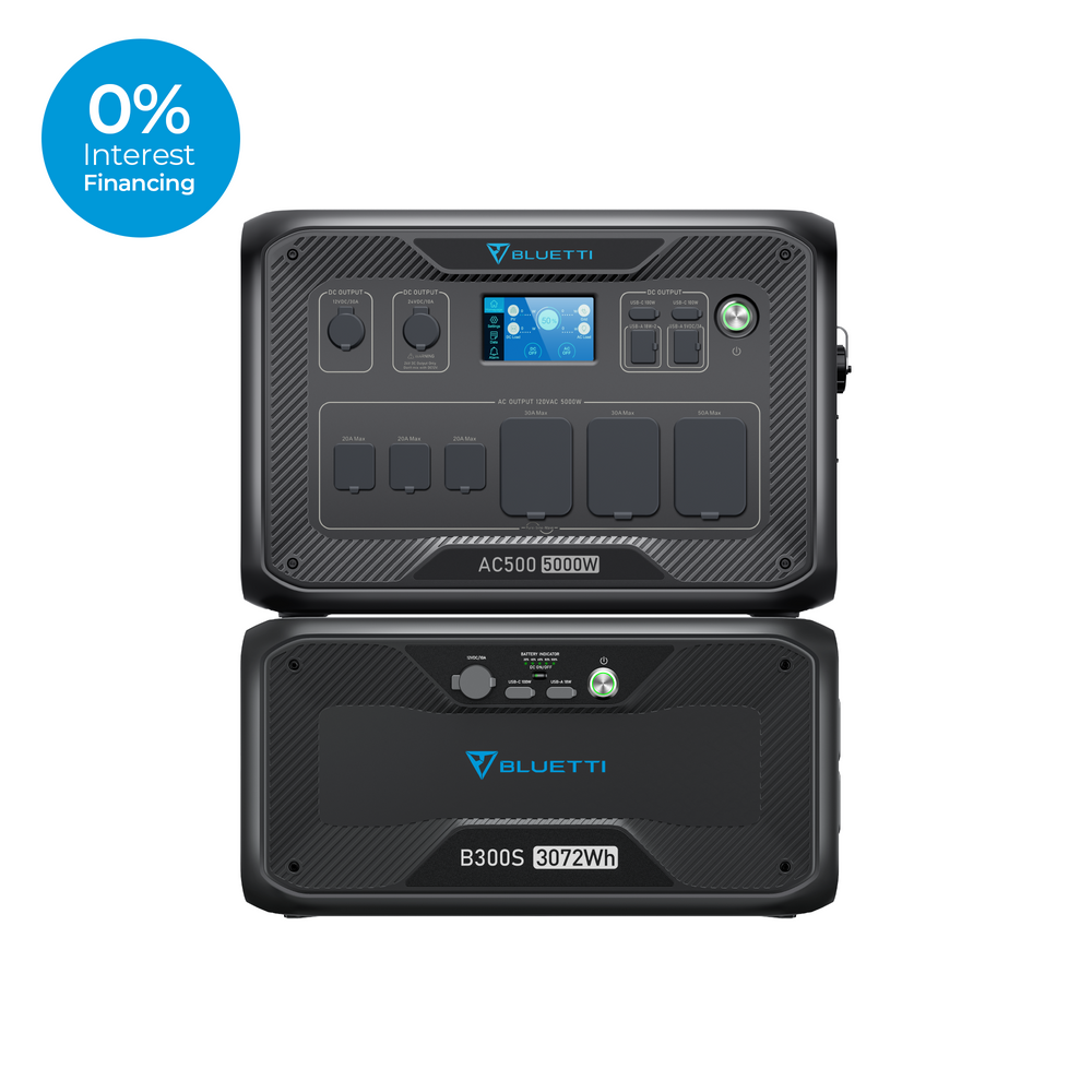 BLUETTI AC500 + B300S | Home Battery Backup