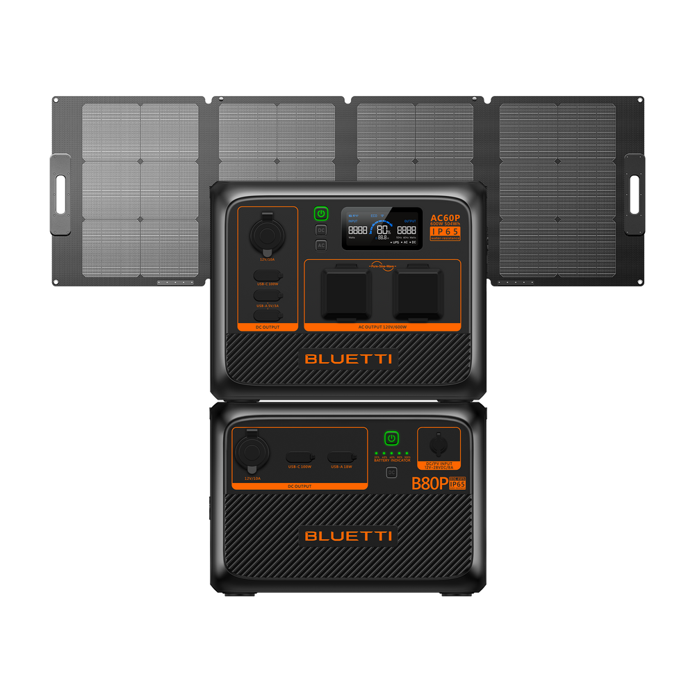 BLUETTI AC60P Portable Power Station | 600W 504Wh