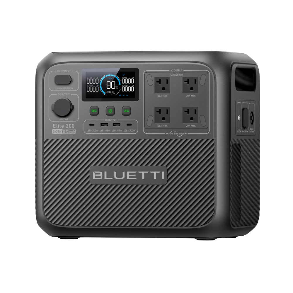 BLUETTI Elite 200 V2 Portable Power Station-A