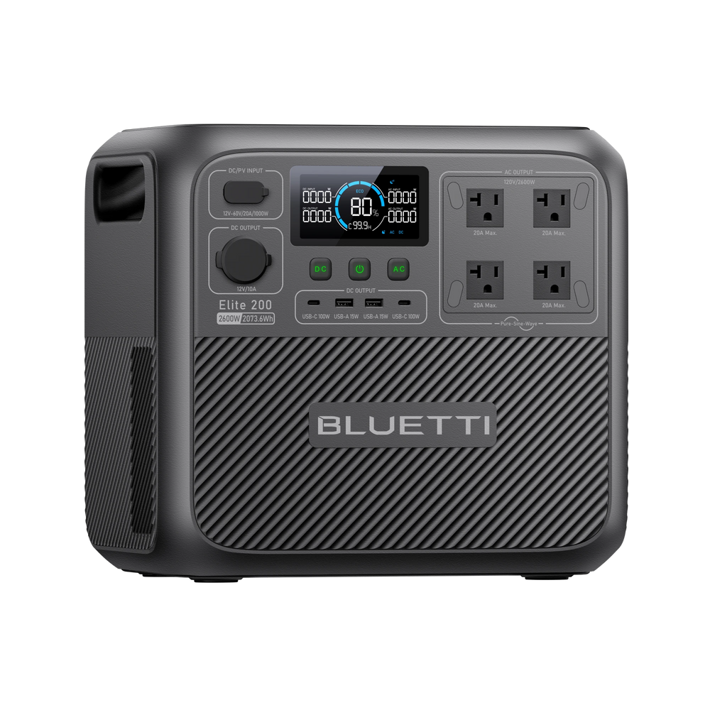 BLUETTI Elite 200 V2 Portable Power Station-A