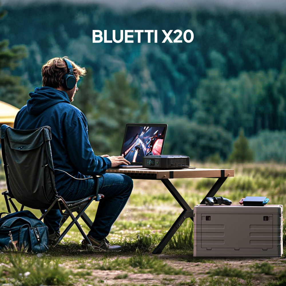 BLUETTI X20 Power Bank for Laptop | 288W 153.6Wh