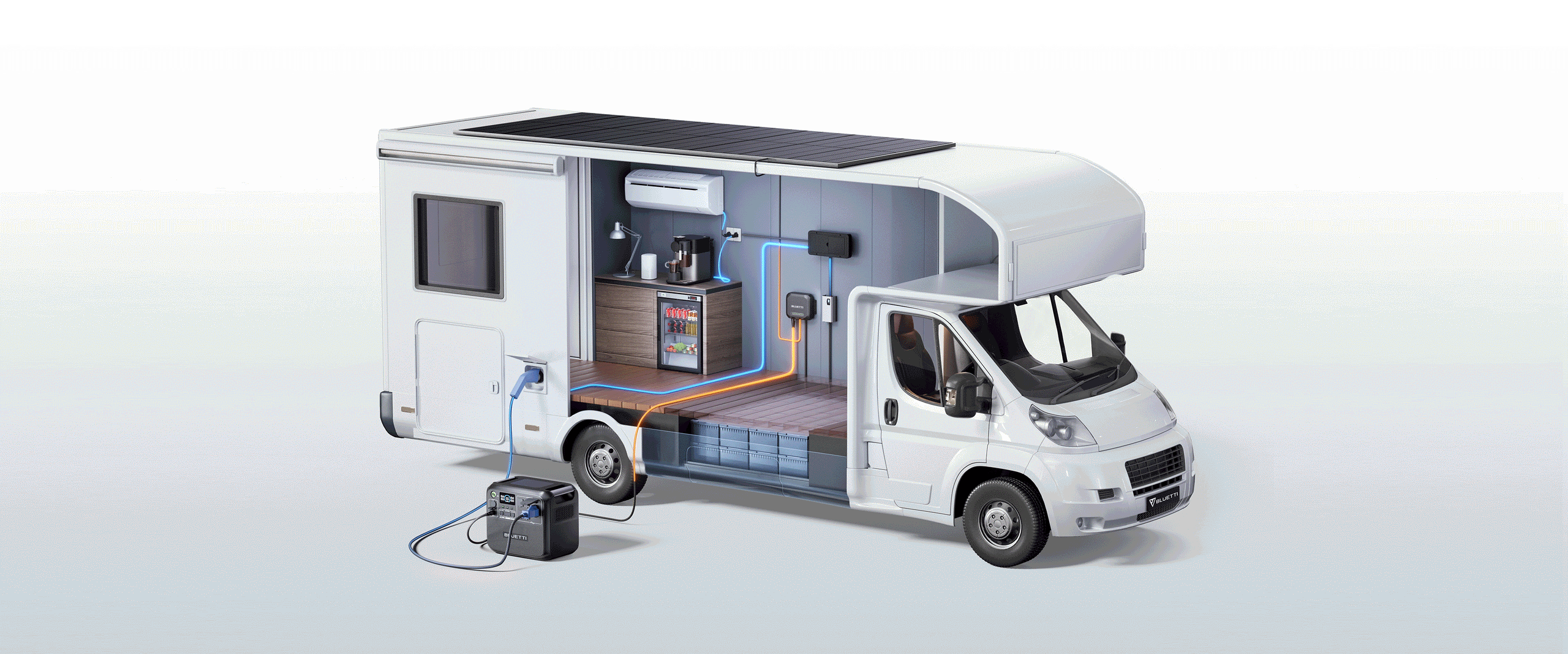 charge rv battery and appliances