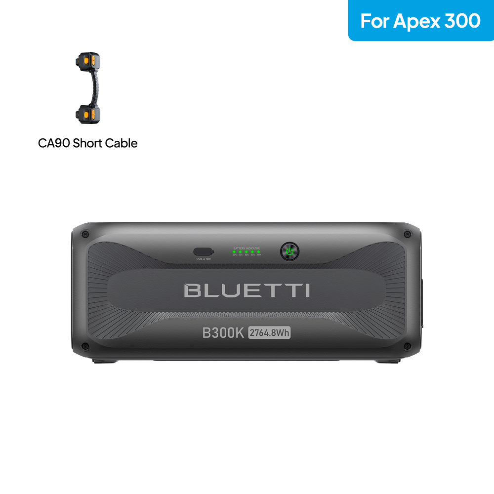 BLUETTI B300K Expansion Battery | 2,764.8Wh for Apex300-A