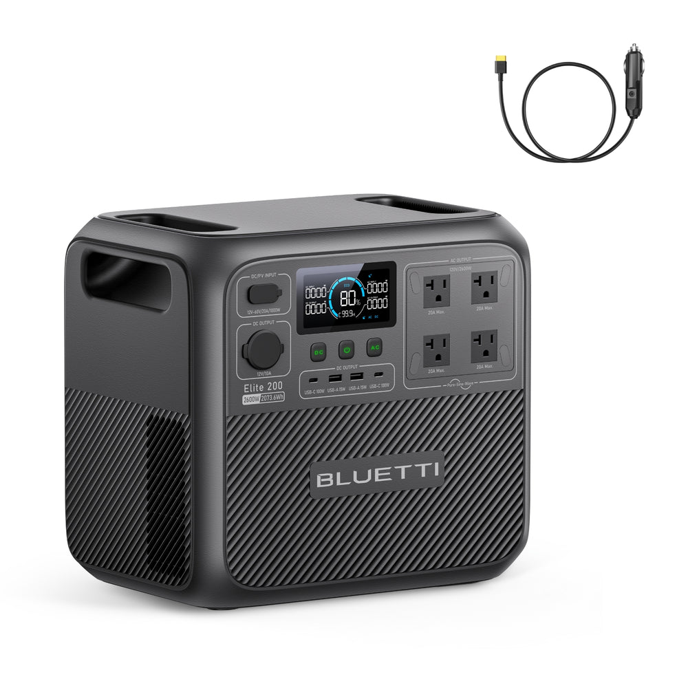 BLUETTI Elite 200 V2 Portable Power Station-A