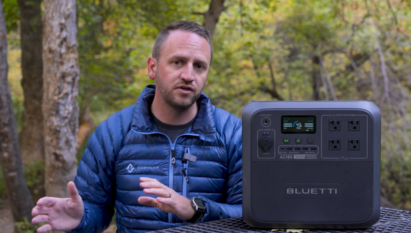 Martin's Wilderness Escapades: How the BLUETTI AC180 and PV200 Solar Panel Solved His Off-Grid Power Dilemmas