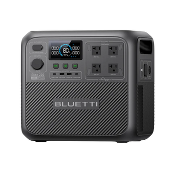 BLUETTI Elite 200 V2 Portable Power Station: Compact Power for RVs, Camping, and Road Trips