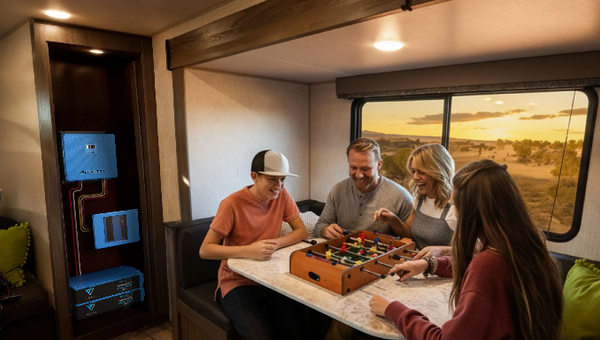 Reducing Battery Weight: How Upgrading to LiFePO4 Increases Your RV's Cargo Capacity