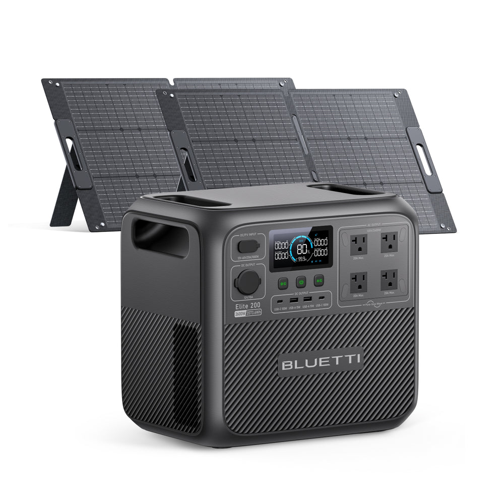 BLUETTI Elite 200 V2 Portable Power Station-A