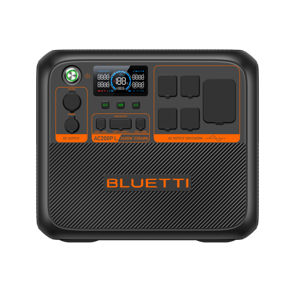 BLUETTI AC200P ポータブル電源 BLUETTI AC200P L Portable Power Station | 2,400W 2,304Wh