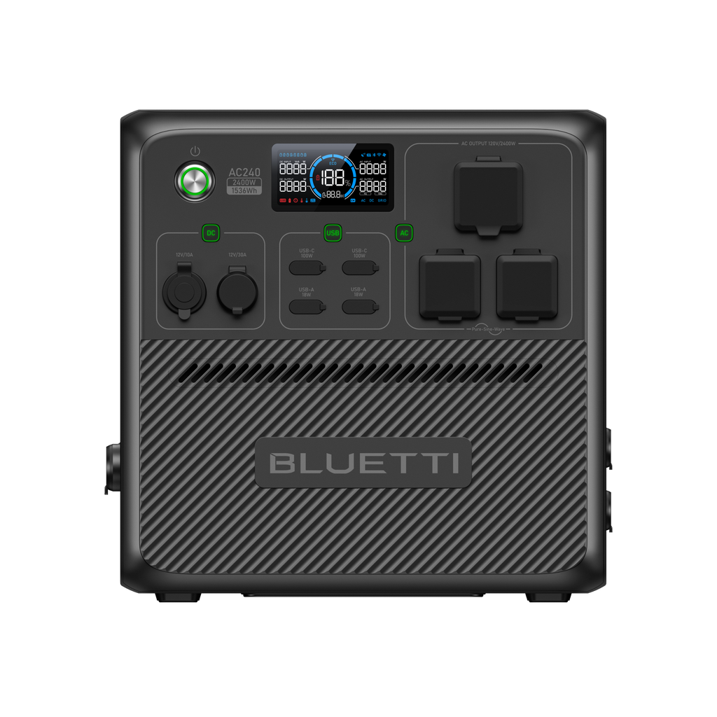 BLUETTI Pioneer 150 (AC240) Portable Power Station | 2,400W,1,536Wh