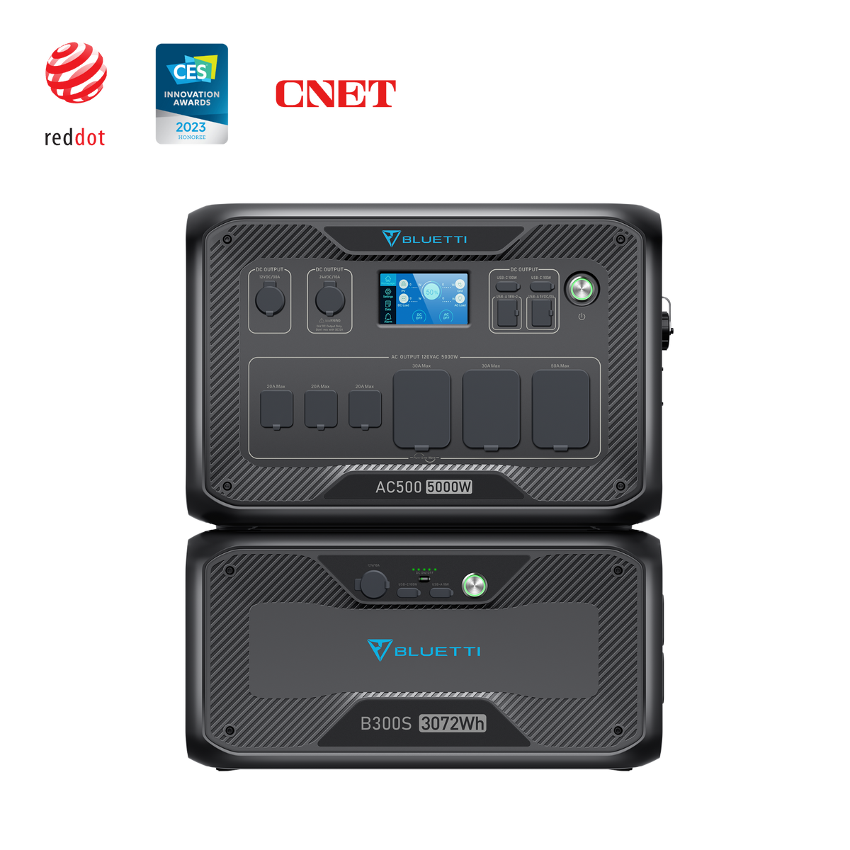 BLUETTI AC500+B300S | Home Battery Backup