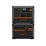 BLUETTI AC60P portable power station with B80P unit, showing ports and IP65 rating.