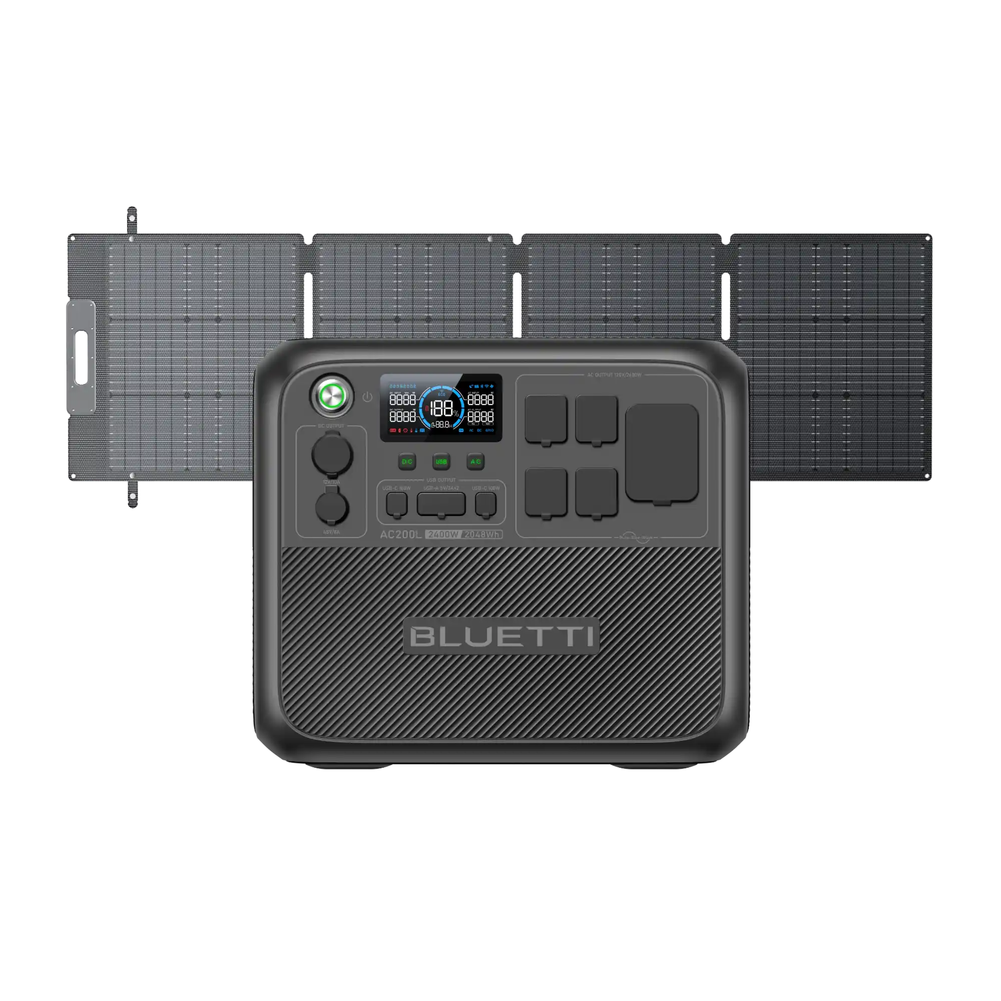 Bluetti AC200L + PV200 Solar Panel Bundle