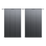 BLUETTI PV100 portable solar panels, pair of dark grey units with grid cells and connectors.
