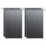 BLUETTI PV100 100W portable solar panels (set of 4) with grid pattern.