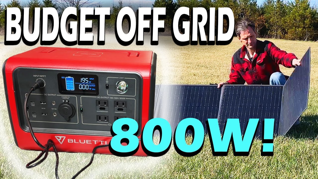 BLUETTI EB70S Portable Power Station | 800W 716Wh | For Camping