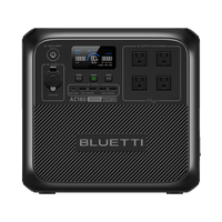 BLUETTI Solar Generator AC180 with 200W Solar Panel (Ships Separately), 1,152Wh Portable Power Station w/ 4 1,800W (2,700W Surge) AC Outlets, LFP Power for Camping, Off-Grid