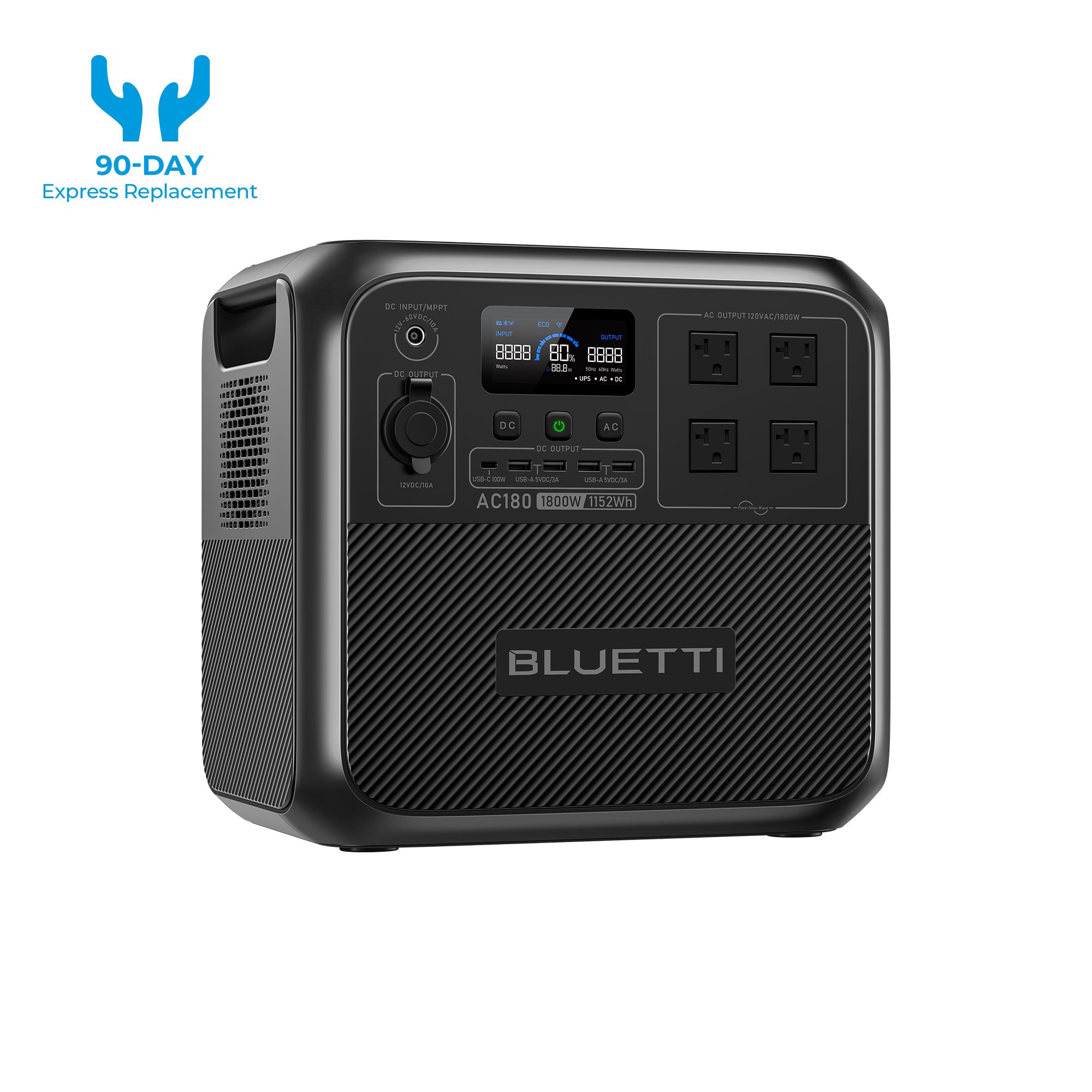BLUETTI AC180 camping power station