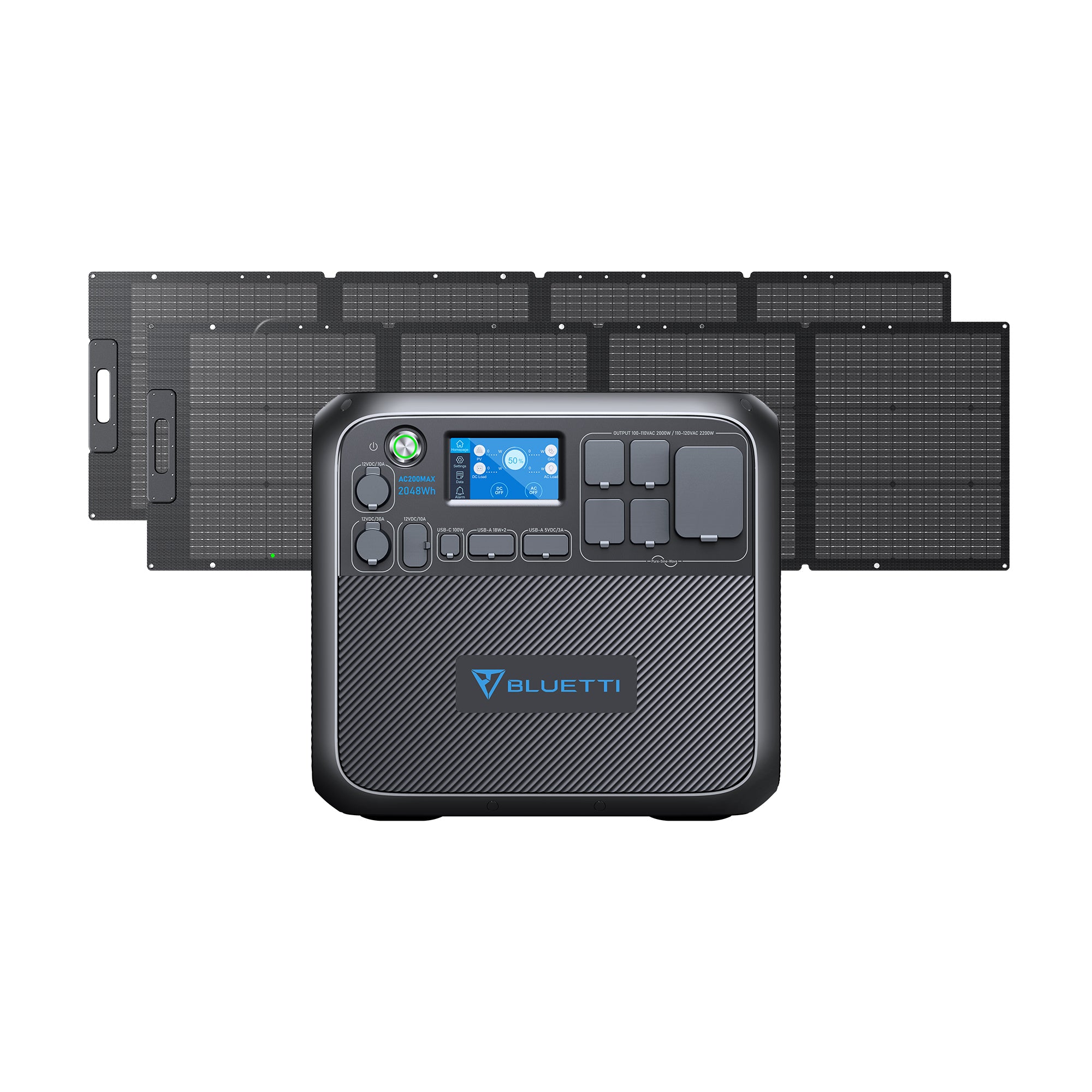 BLUETTI AC200MAX Expandable Power Station | 2,200W AC Pure Sine