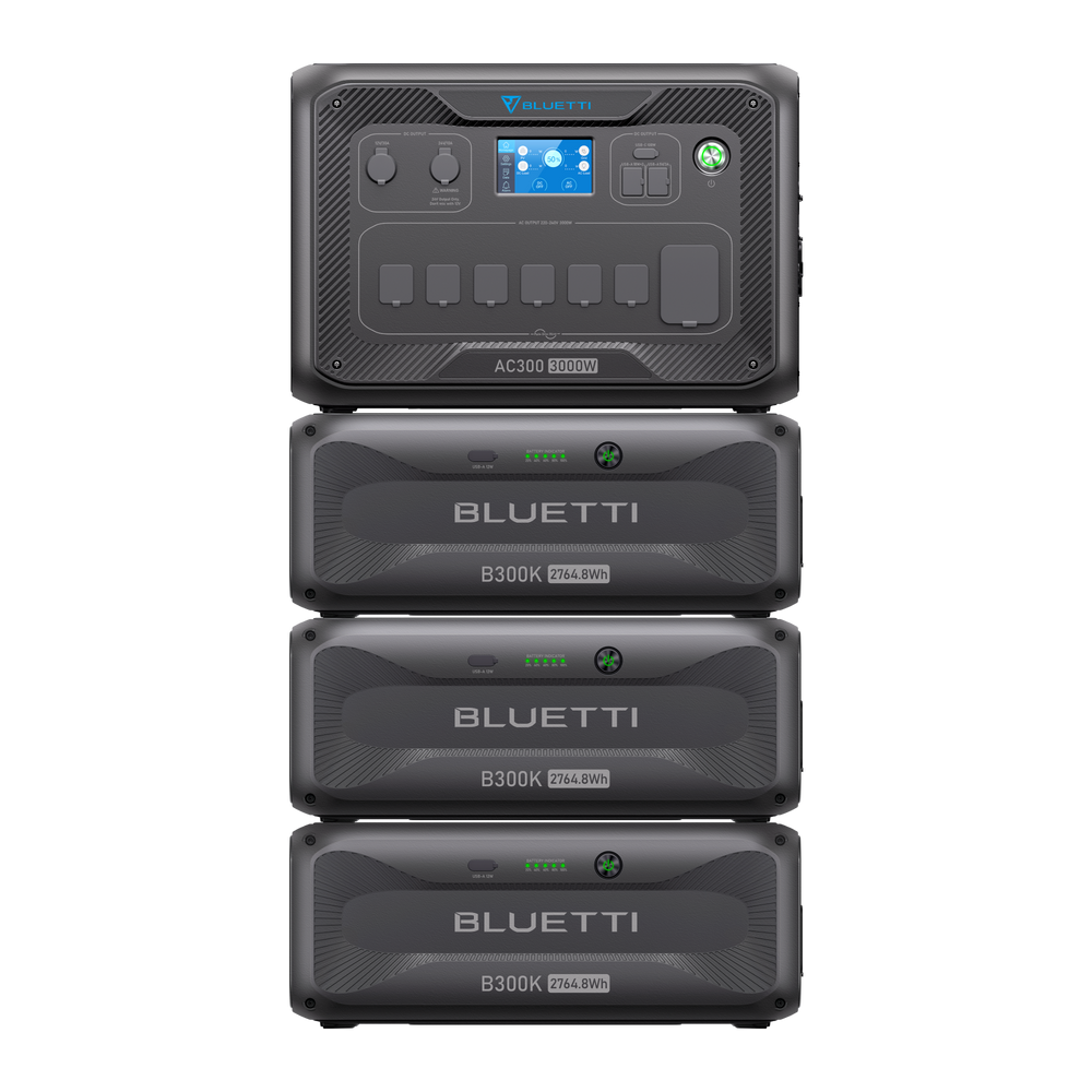 BLUETTI AC300+3*B300K| Home Battery Backup