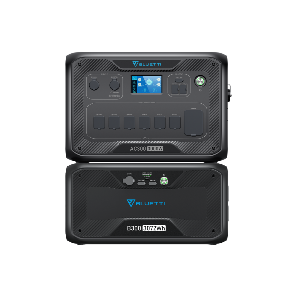 BLUETTI AC300+B300  | Home Battery Backup