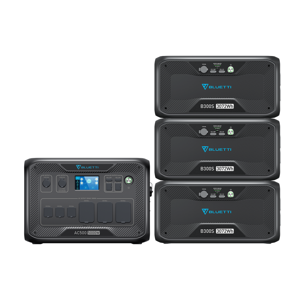 BLUETTI AC500 + B300S | Home Battery Backup