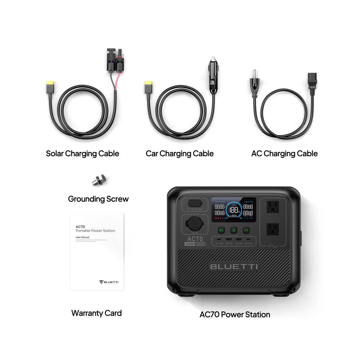 cables warranty portable power outlet card in the box