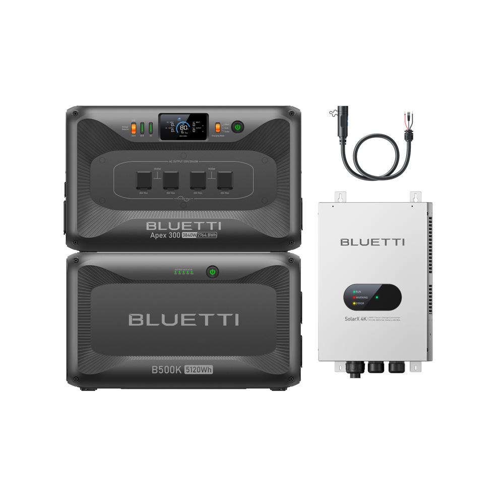 Apex 300+B500K+SolarX 4K