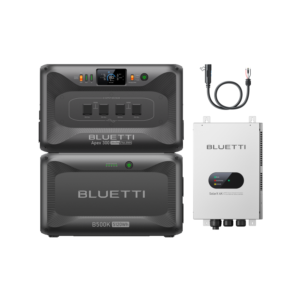 Apex 300+B500K+SolarX 4K