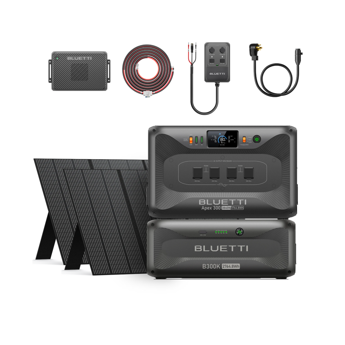 Apex 300+B500K+Charger 2+Hub D1+2×350W+50A Cable