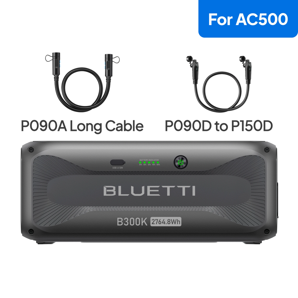 BLUETTI B300K Expansion Battery: 2,764.8Wh LiFePO₄ for Reliable