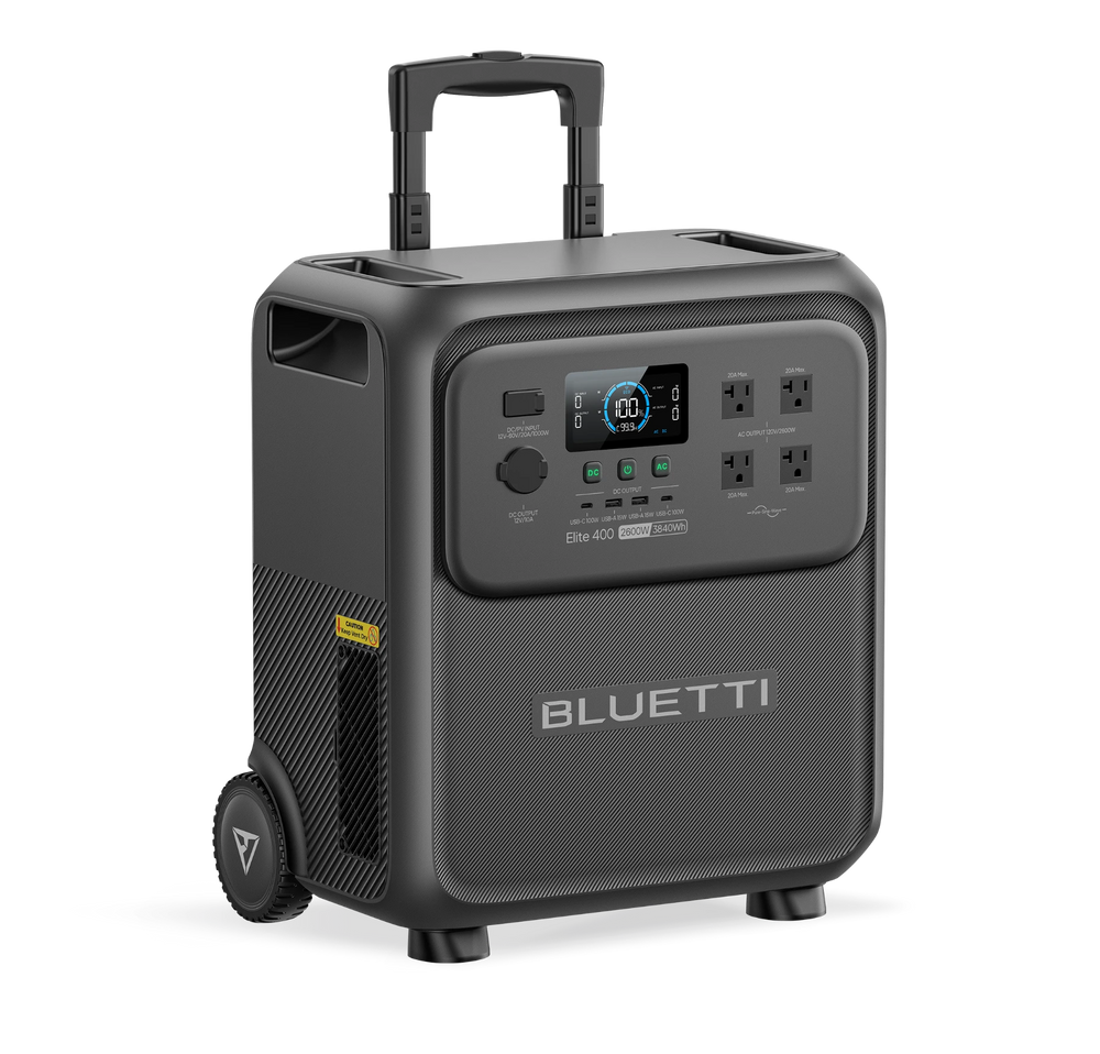 BLUETTI Elite 400 Portable Power Station | 3,840Wh, 2,600W