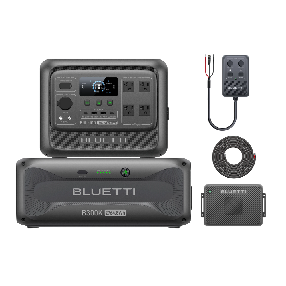 Elite 100 V2 + B300K + Charger 2+ DC Hub