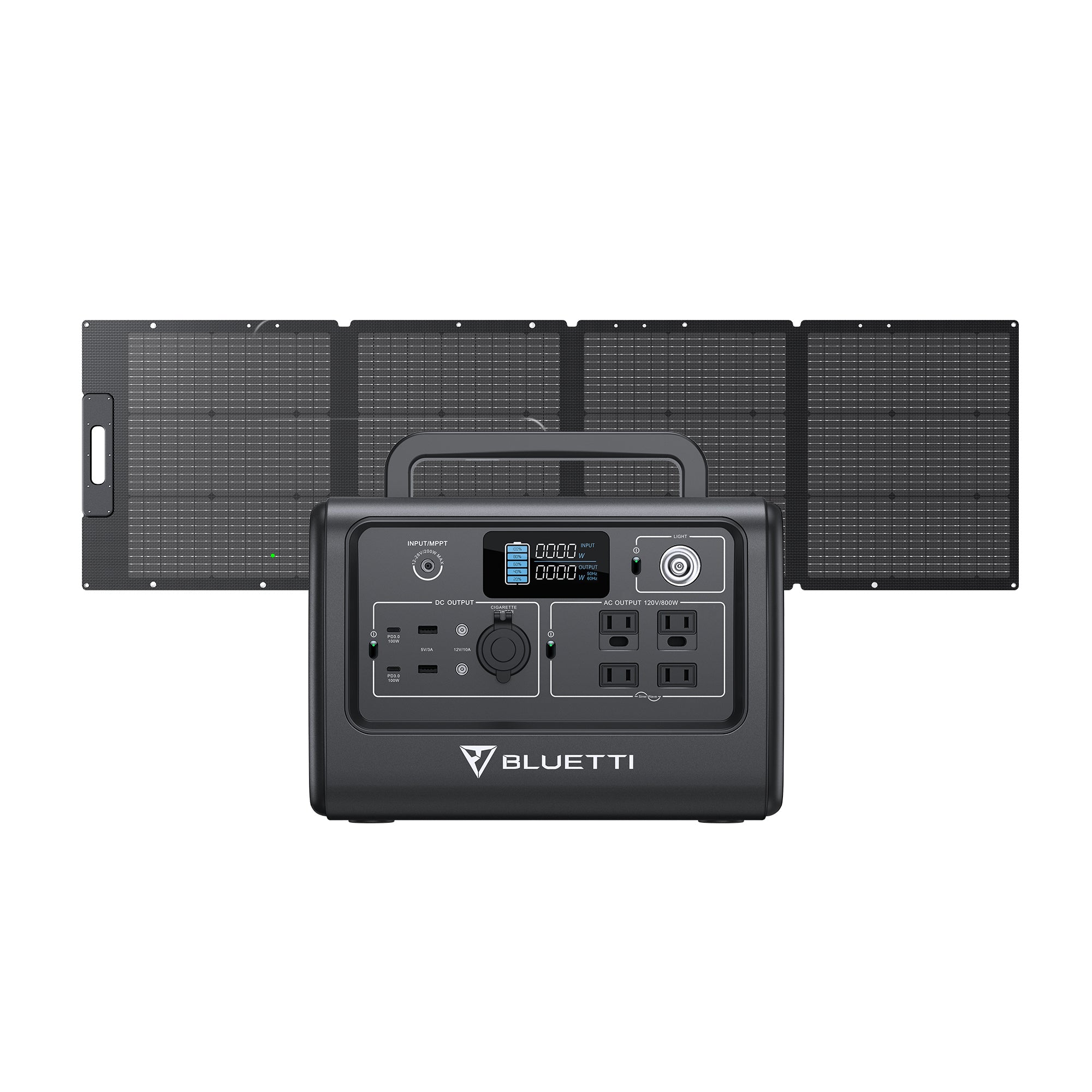 BLUETTI EB70S Portable Power Station | 800W 716Wh | For Camping
