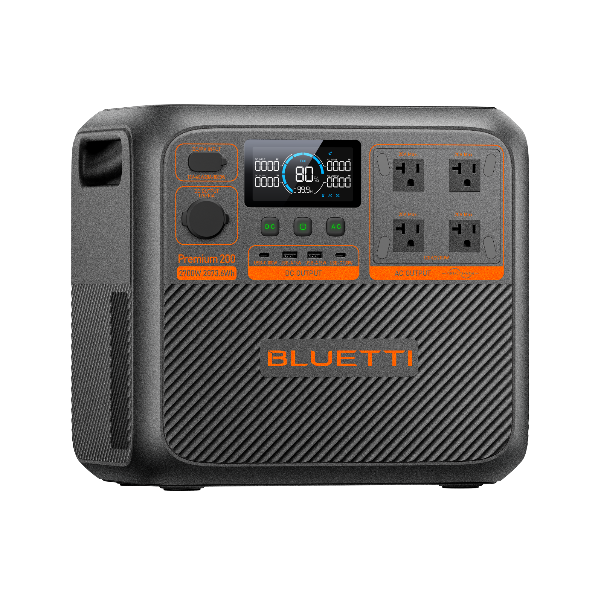 BLUETTI Premium 200 V2 seguridad avanzada
