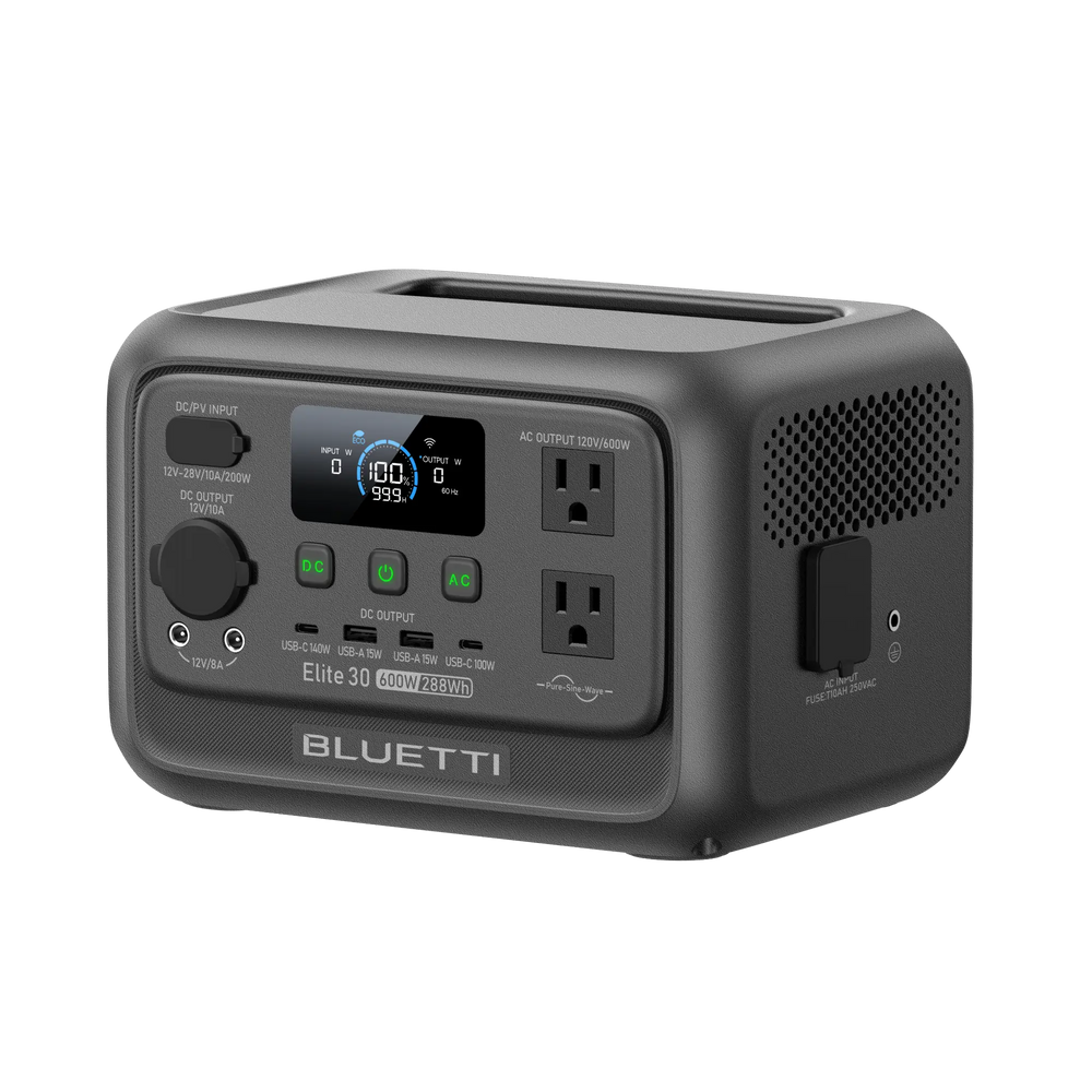 BLUETTI Elite 30 V2 Portable Power Station-A