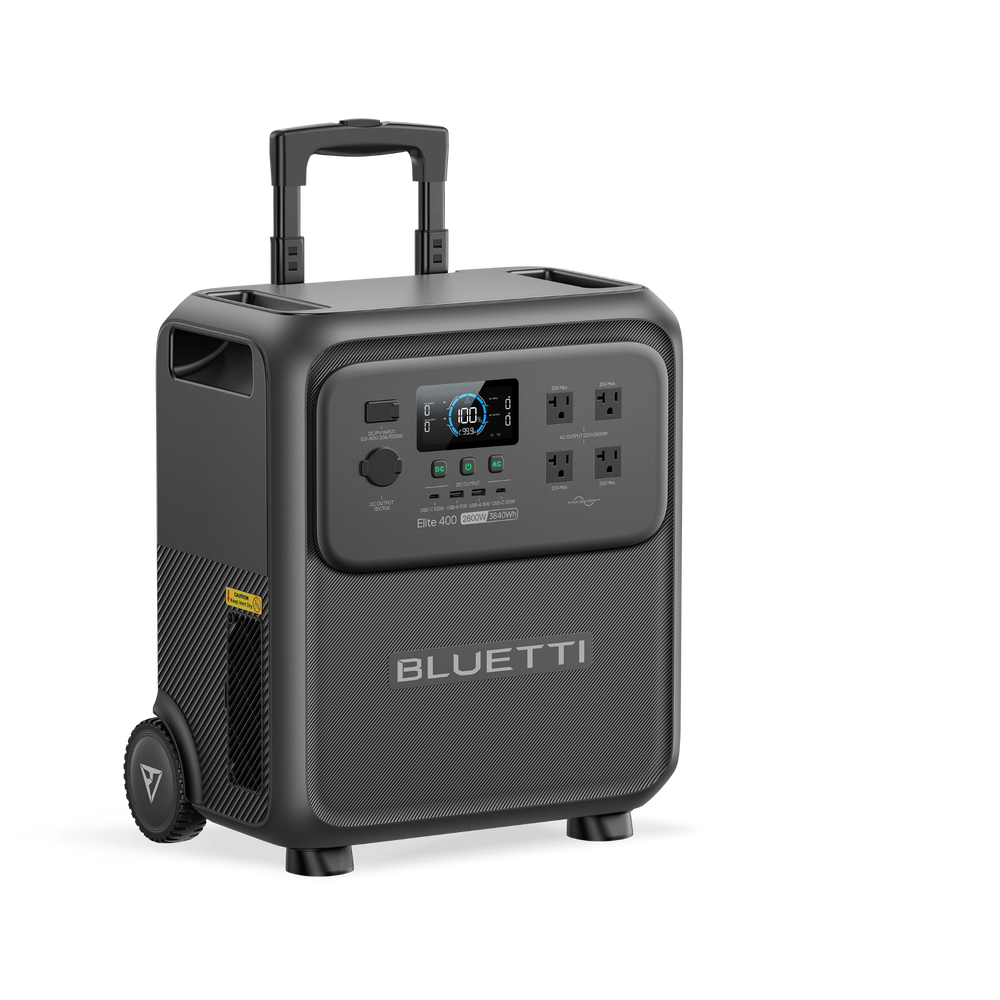 BLUETTI Elite 400 Portable Power Station | 3,840Wh, 2,600W
