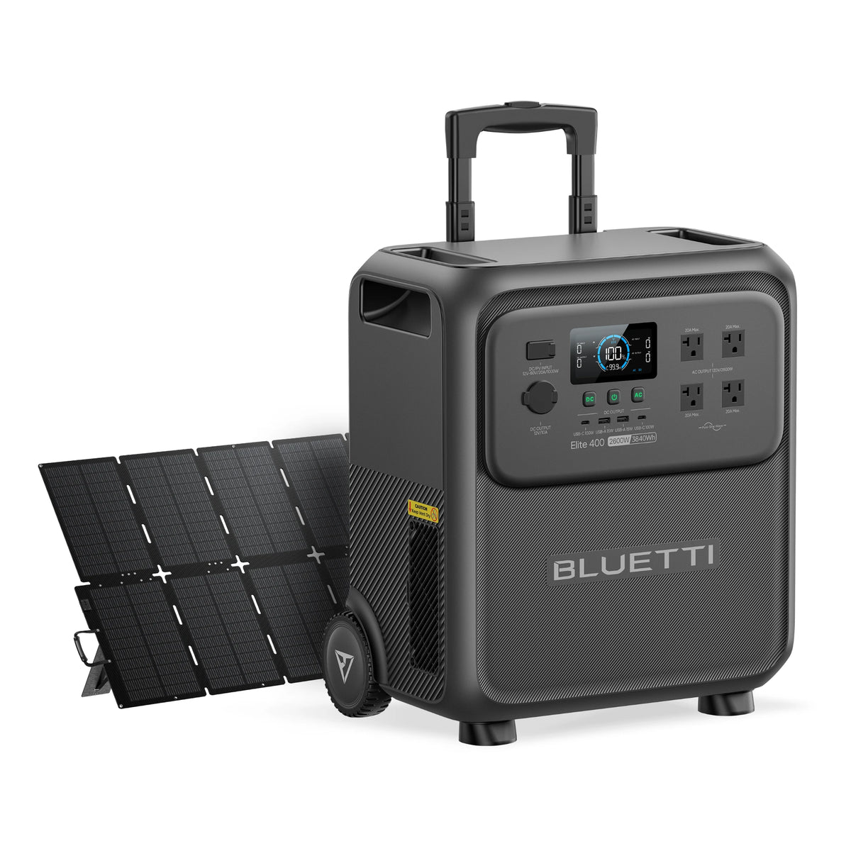 A rolling power station delivering up to 4 kWh for home backup