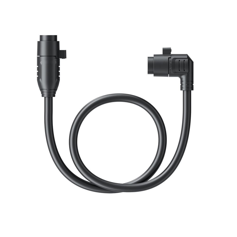 BLUETTI parallel connection cable for Hub A1, with straight and right-angle connectors.