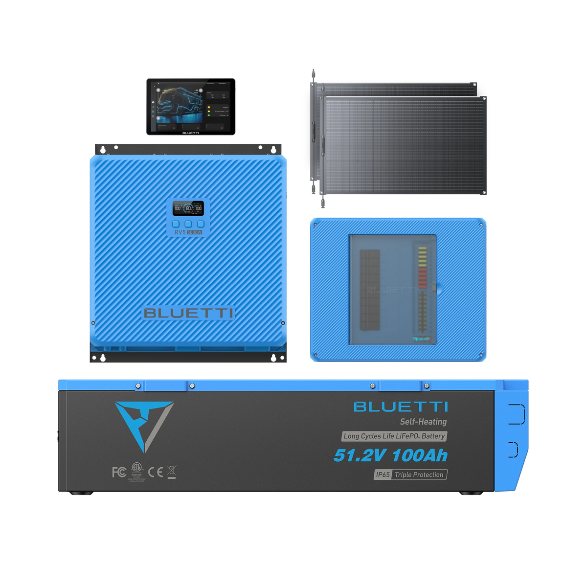 RV5+B4810+Epanel+Epad+200W