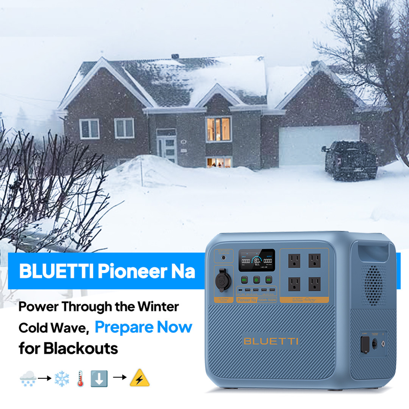 BLUETTI Pioneer Na(Sodium) Portable Power Station | 1,500W 900Wh