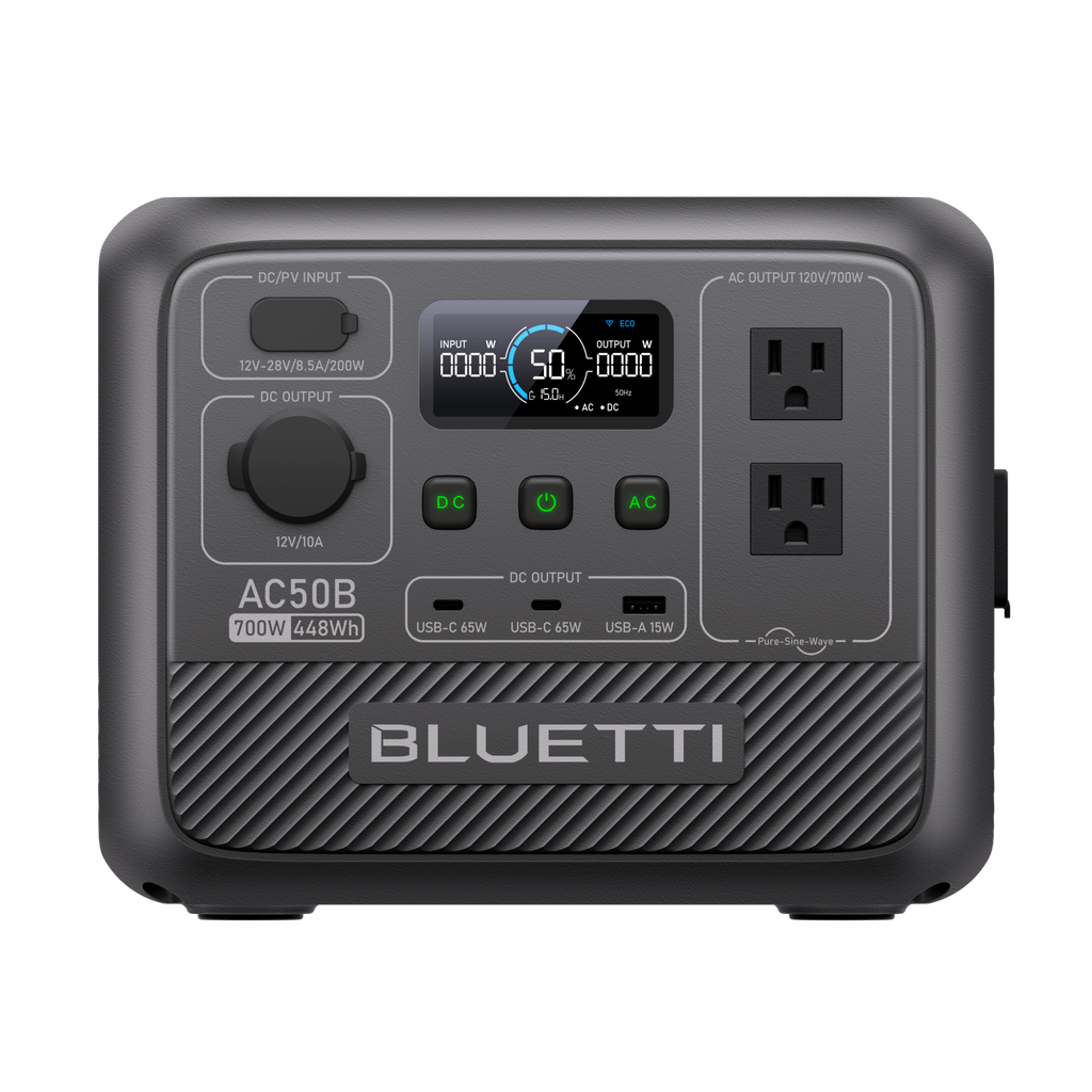 BLUETTI AC50B Portable Power Station | 700W 448Wh